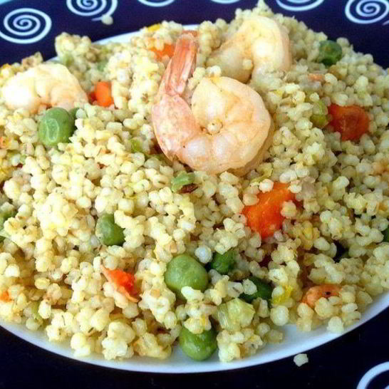 Рецепт постного плова из ячневой крупы