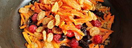 постный плов с сухофруктами. Шаг 8