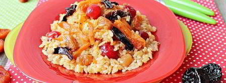 постный плов с сухофруктами. Шаг 11