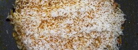 разобранный плов с бараниной. Шаг 12