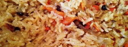 разобранный плов с бараниной. Шаг 15