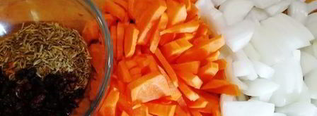 разобранный плов с бараниной. Шаг 9