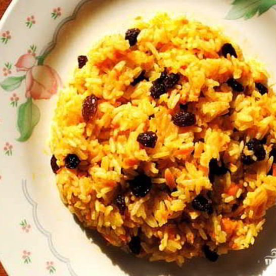 Рецепт сладкого плова с изюмом
