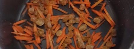 сладкий плов в мультиварке с сухофруктами, изюмом. Шаг 2