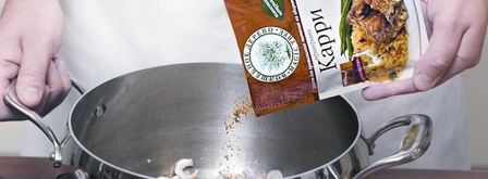 тунисский пилав из булгура с курицей и сухофруктами. Шаг 2