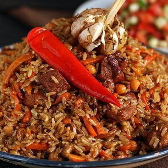 Рецепт узбекского плова с нутом