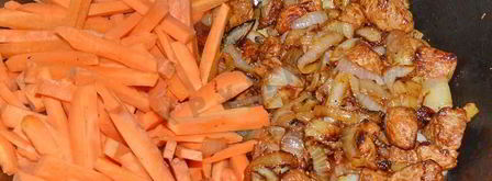 узбекский плов со свининой. Шаг 9