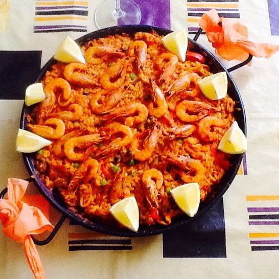 Рецепт валенсийской паэльи с морепродуктами