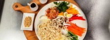 пшеничная лапша с курицей и овощами. Шаг 2