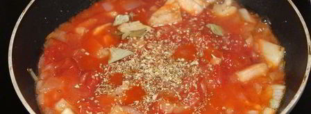 фрикасе из курицы в томате. Шаг 6