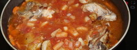 фрикасе из курицы в томате. Шаг 7