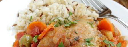 фрикасе из курицы в томате. Шаг 9