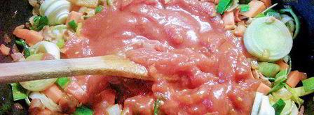 говяжье рагу в томатно-сливочном соусе. Шаг 7