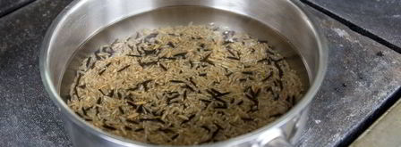 грибное рагу с диким рисом. Шаг 2