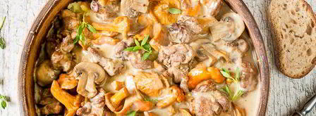 грибное рагу с уткой. Шаг 11