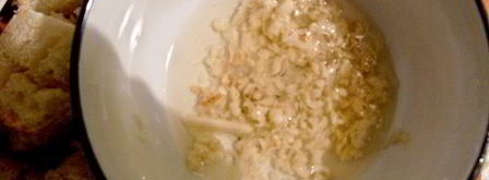 грибное рагу с яйцом пашот и крутонами. Шаг 6