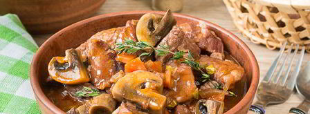 густое рагу из свинины на красном вине. Шаг 14