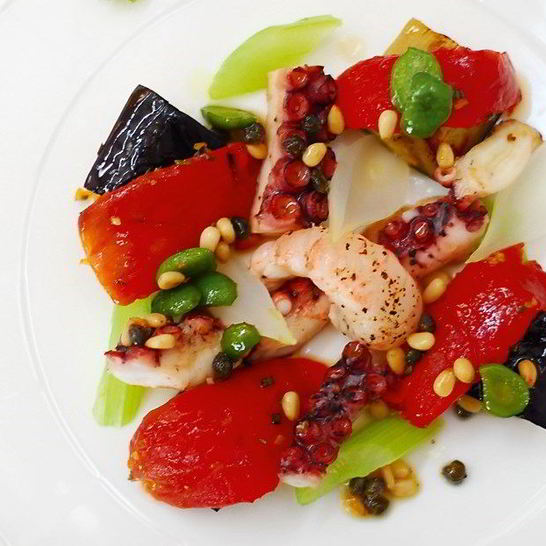 Рецепт капонаты с морепродуктами