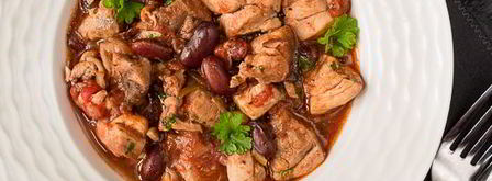 куриное рагу с фасолью. Шаг 11