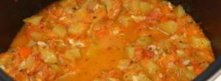 овощное рагу из кабачков. Шаг 4