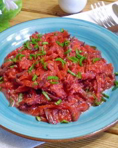 Овощное рагу к макаронам