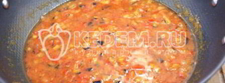 овощное рагу с баклажанами. Шаг 7