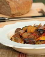 Овощное рагу с баклажаном