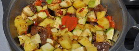 овощное рагу с говядиной. Шаг 7