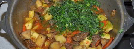 овощное рагу с говядиной. Шаг 8