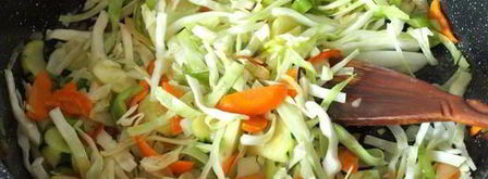 овощное рагу с кабачками и капустой. Шаг 7