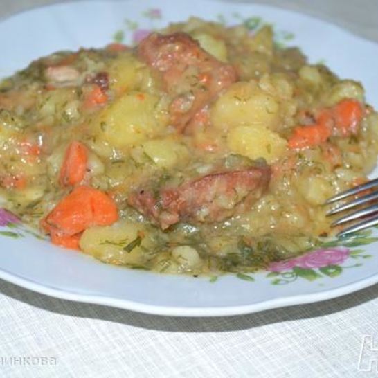 Рецепт овощного рагу с мясом