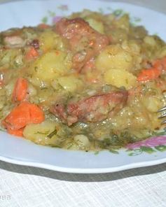 Овощное рагу с мясом