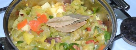 овощное рагу с мясом. Шаг 6