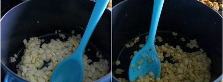 овощное рагу с нутом и моцареллой. Шаг 2