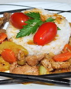 Овощное рагу со свининой по-вьетнамски