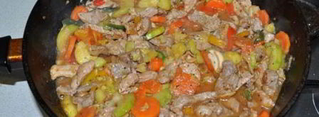 овощное рагу со свининой по-вьетнамски. Шаг 4