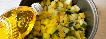 постное рагу из кабачков с картошкой в мультиварке. Шаг 9