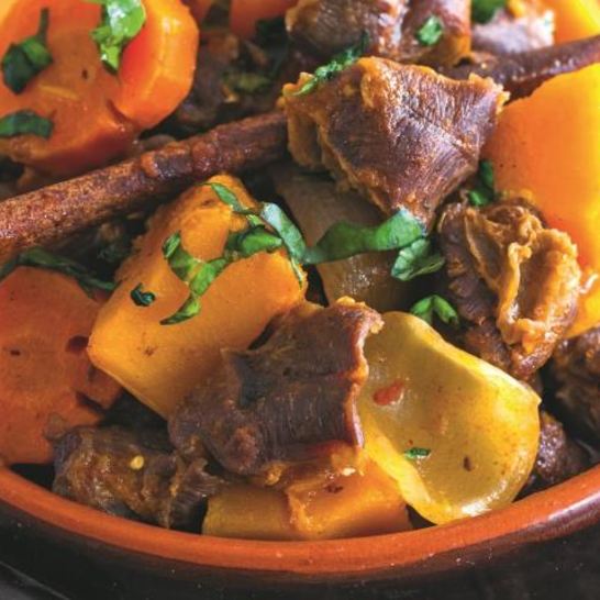 Рецепт пряного рагу из говяжьей голяшки