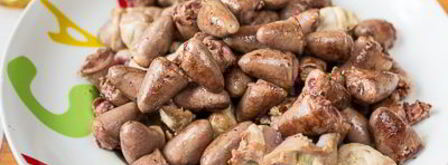 рагу из ассорти куриных потрошков. Шаг 3