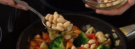 рагу из брокколи с фасолью. Шаг 2