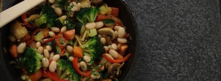 рагу из брокколи с фасолью. Шаг 3