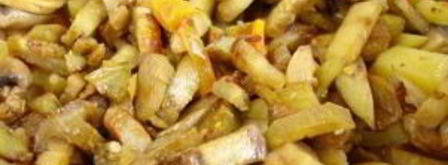 рагу из кабачков с грибами. Шаг 6