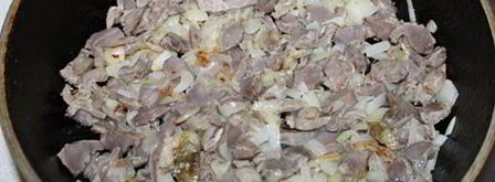 рагу из куриных желудочков. Шаг 4