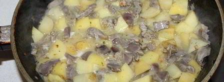 рагу из куриных желудочков. Шаг 6