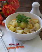 Рагу из курицы с картошкой