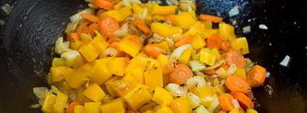 рагу из курицы с копчеными колбасками. Шаг 5