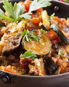 Рагу из овощей с яблоками