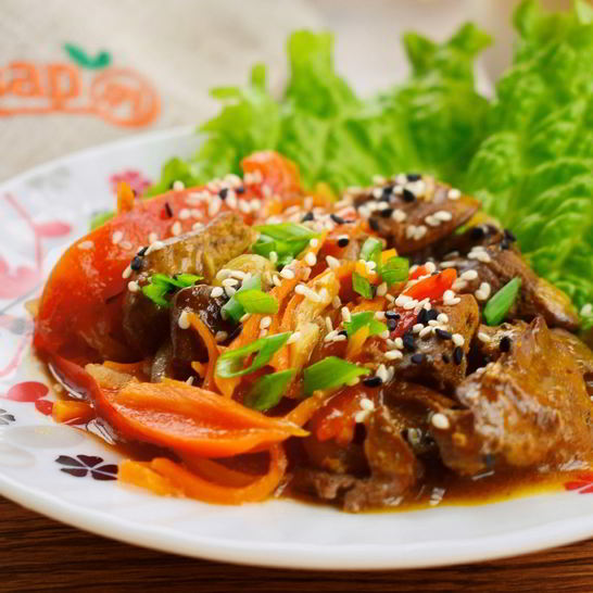 Рецепт рагу из печени с овощами