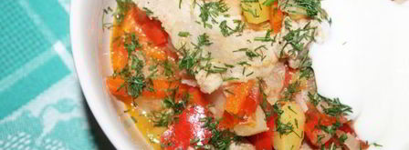 рагу из свинины с овощами в мультиварке. Шаг 6