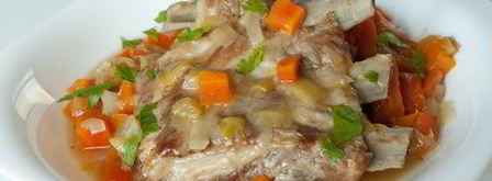 рагу из свиных ребрышек. Шаг 14